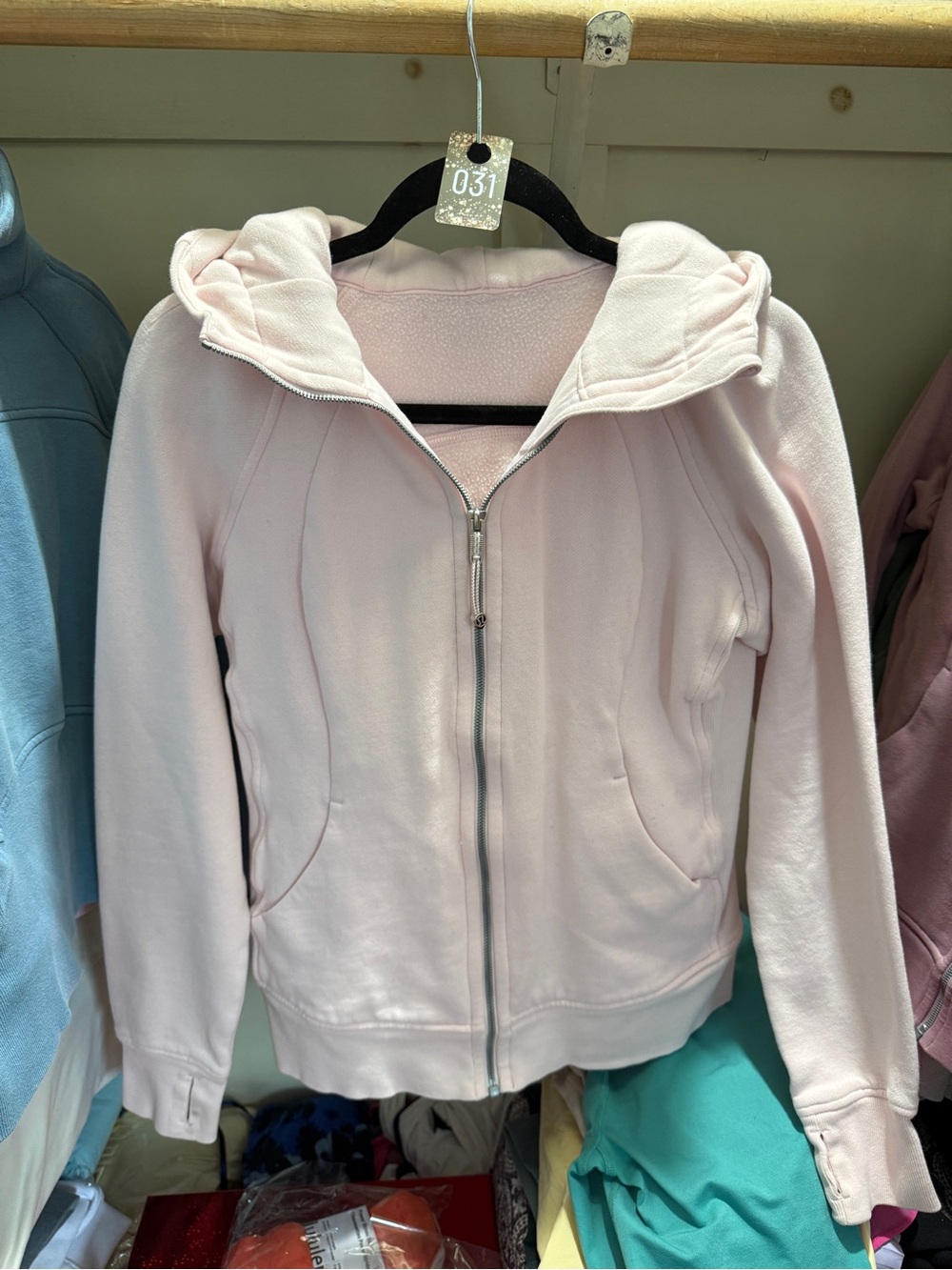 031 lululemon athletica strawberry milkshake scuba Zip-Up Hoodie